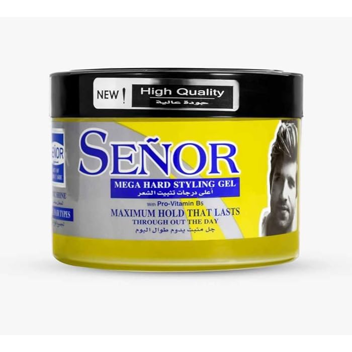 Senior All Day Hold Gel Yellow 250g - Image 3